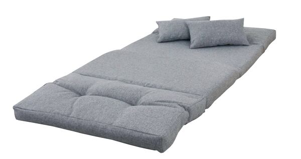 フロアチェア エリス 3WAYソファベッド 幅90×奥行66×高さ55cm ダイニングチェア リクライニング 完成品 スチール