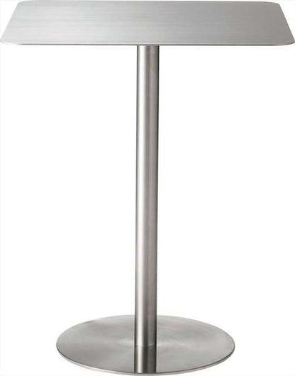 ダイニングテーブル カフェテーブル スクエア 幅60×奥行60×高さ72cm ダイニング家具 シルバー