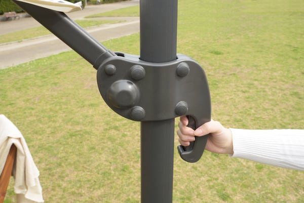 ガーデン & リゾート ガーデンパラソル 幅294×奥行360×高さ252cm エクステリア 日除け