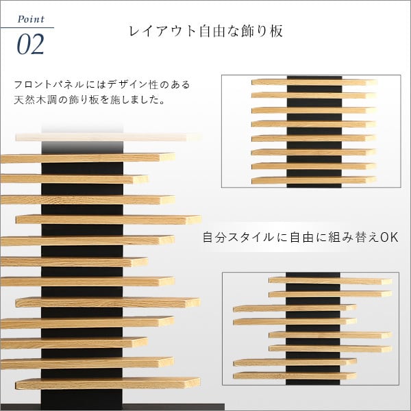 最大100インチ対応 デザインテレビスタンド 高さ調整 おしゃれ 壁面収納 背面収納 大型テレビ