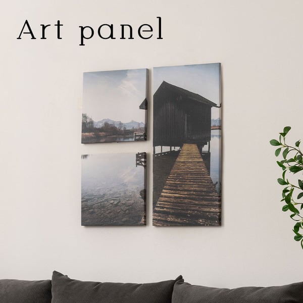 アートパネル 幅31×奥行2×高さ66cm 日用品 完成品 組立不要 アート W31×D2×H66