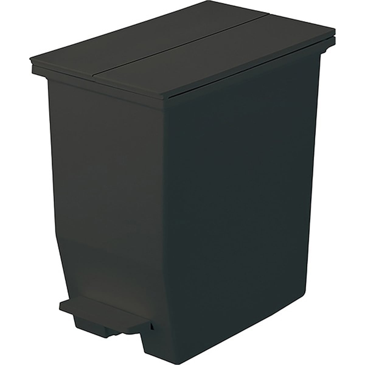 ダストボックス SOLOW ペダルオープンツイン20L 幅22×奥行36×高さ38cm 日用品 抗菌