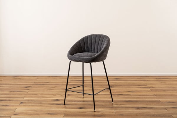 ダイニングチェア ハイチェア 幅50×奥行51×高さ89cm ダイニング家具 ダークグレー チェア