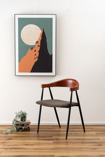 ダイニングチェア 幅56×奥行52.5×高さ73.5cm ダイニング家具 完成品 天然木