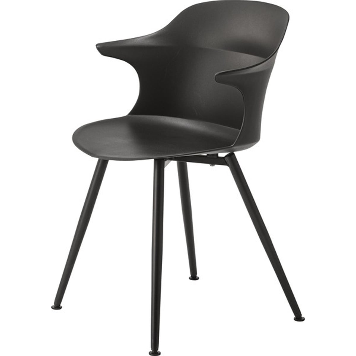 ダイニングチェア アヴァン チェア 幅56×奥行53.5×高さ80cm ダイニング家具 ブラック