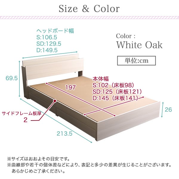 棚・コンセント付きチェストベッド Sサイズ インテリア 寝具 収納 ベッド チェストベッド シングル