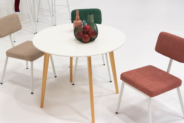 ダイニングチェア チェア 幅48.5×奥行53×高さ77cm ダイニング家具 ベージュ グリーン