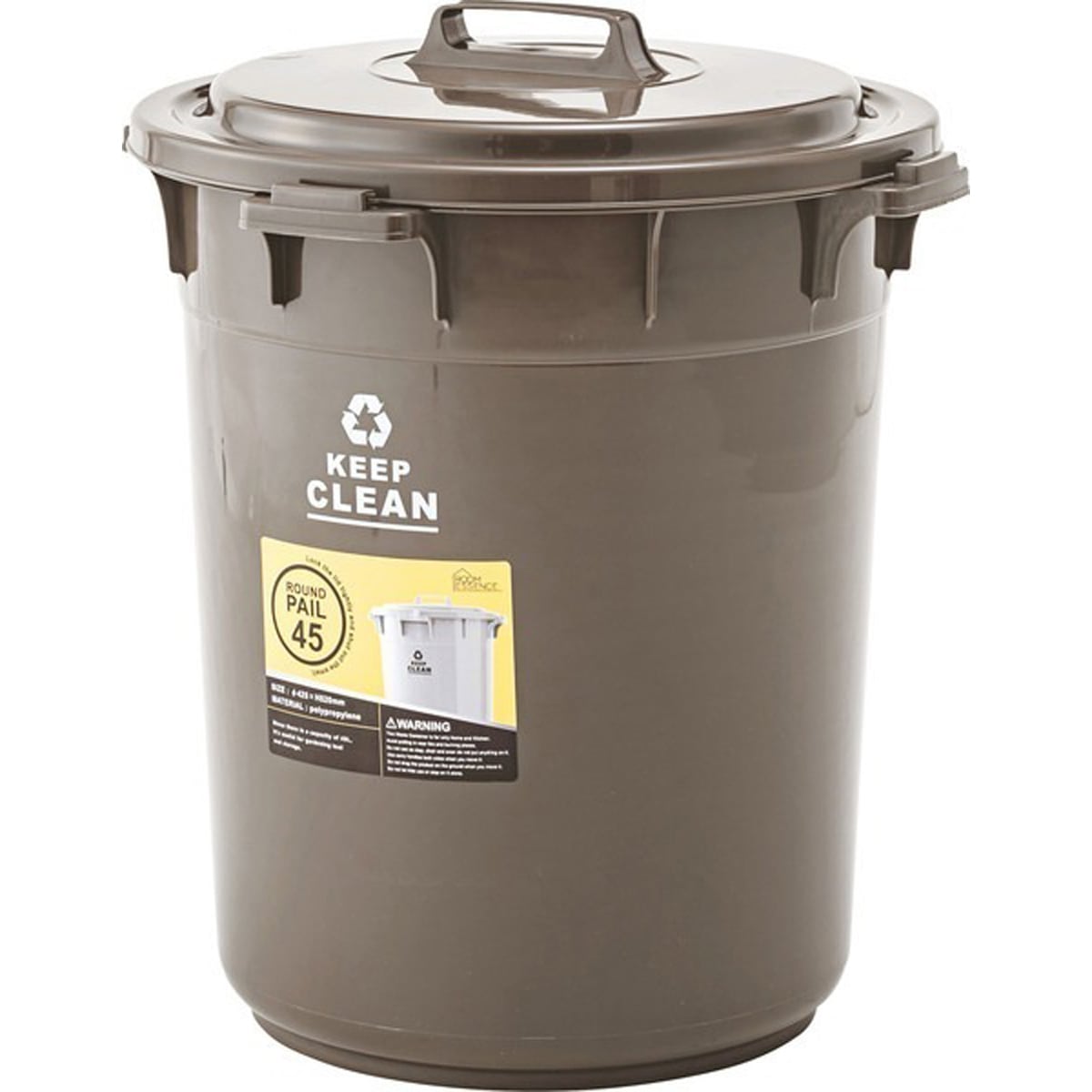 ダストボックス ペール45L 幅42.5×奥行42.5×高さ52cm 日用品 完成品 組立不要
