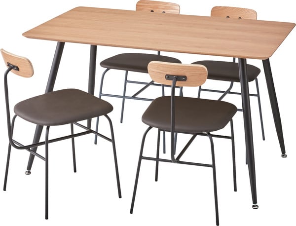 ダイニングテーブル 幅120×奥行75×高さ72cm ダイニング家具 ダイニングセット ウレタン塗装