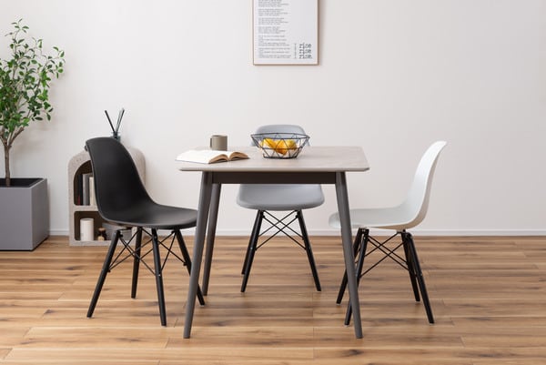 ダイニングチェア チェア 幅44×奥行53×高さ79cm ダイニング家具 ブラック グレー ホワイト