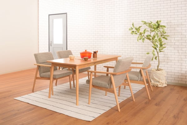 ダイニングチェア リズ チェア 幅63×奥行70×高さ80cm ダイニング家具 完成品 組立不要