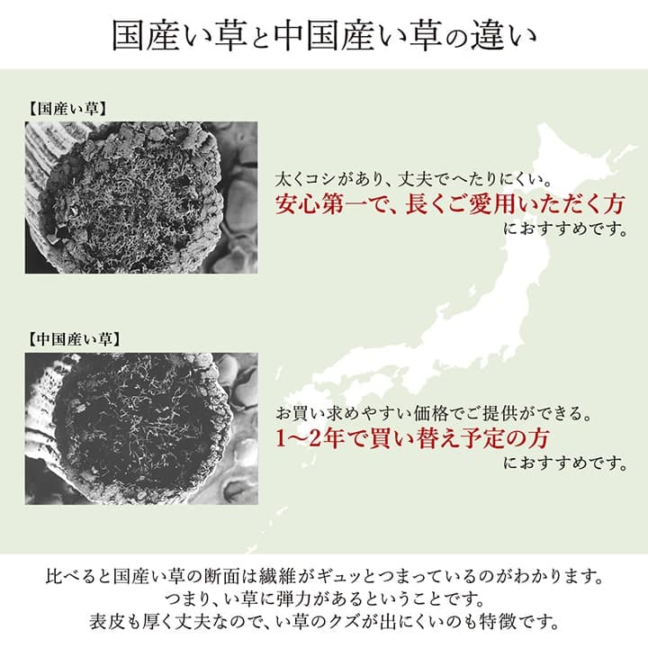 花ござ ランクス 江戸間6畳 BE 261X352 261×352cm ラグマット カーペット ラグ