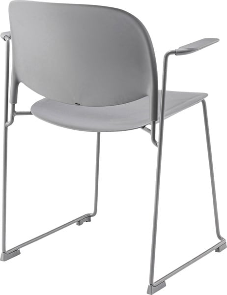 ダイニングチェア アームチェア 幅66×奥行56×高さ78.5cm ダイニング家具 グレー ホワイト