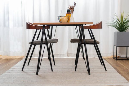 ダイニングチェア 幅56×奥行52.5×高さ73.5cm ダイニング家具 完成品 天然木