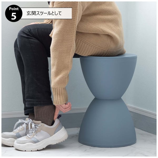 スツール 幅29.5×奥行29.5×高さ44cm オットマン 腰掛け 完成品 組立不要 ブラック