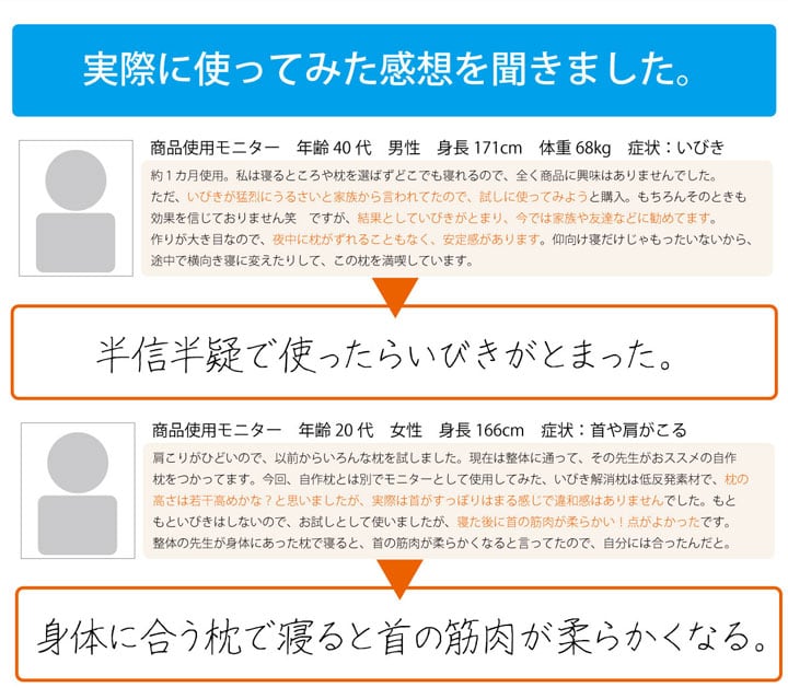 いびき軽減低反発枕 中 35X64 35×64cm 日用品 低反発 枕 寝具 理想の寝姿勢をつくり