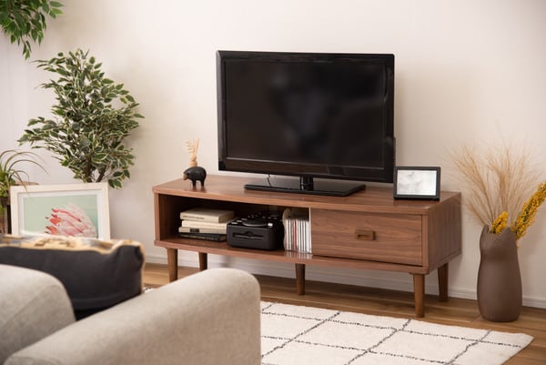 トムテ TVボードS 幅120×奥行40×高さ42cm テレビ台 ローボード AVボード
