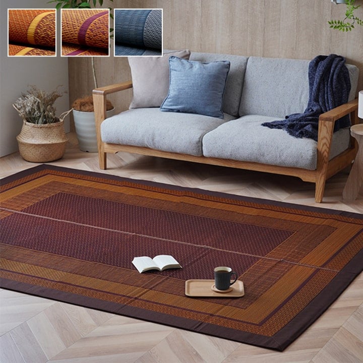 DXランクス ミニラグ BE 140X200 140×200cm ラグマット カーペット ラグ 絨毯