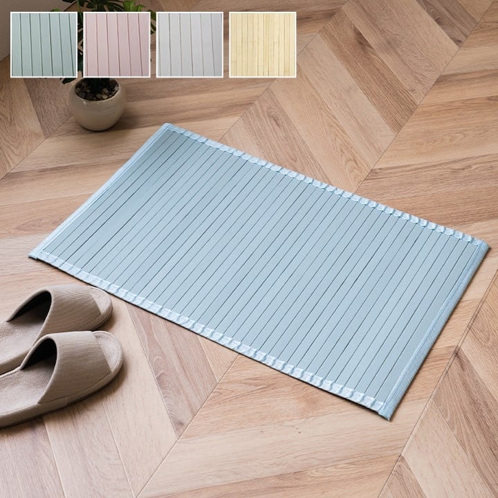玄関マット シャビー フリーマット GN 45X70 45×70cm ラグマット カーペット ラグ