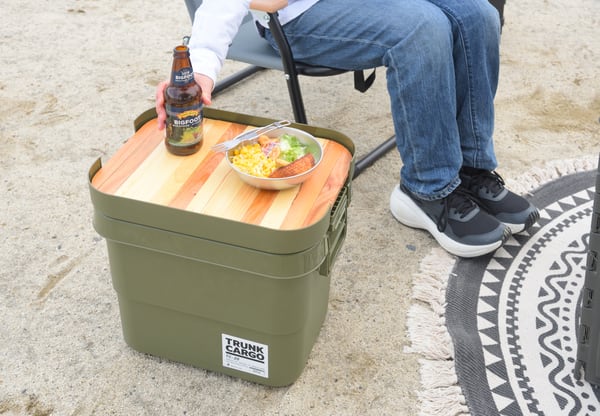 アウトドア トランクカーゴ テーブルトップ 幅57×奥行38×高さ0.9cm リビングテーブル 天板