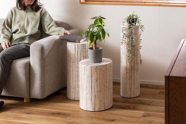 ガーデン & リゾート グリーンベース 幅25×奥行25×高さ53cm エクステリア 完成品 ベース