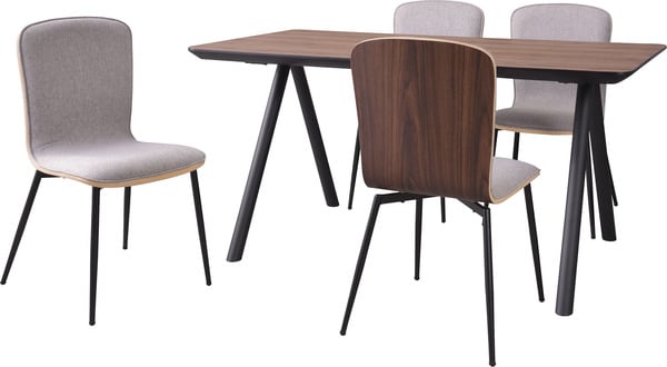 メイソン ダイニングチェア 幅43×奥行50×高さ83.5cm ダイニング家具 北欧 ブラウン 木製