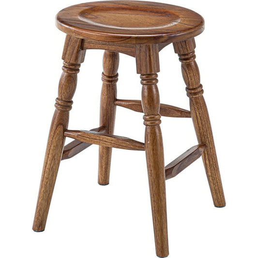 オーバルスツール 幅33×奥行32×高さ45cm スツール オットマン 腰掛け 完成品 組立不要