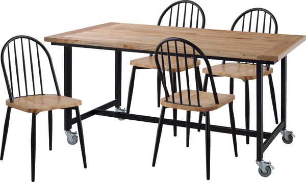 ダイニングチェア ワーカーチェア 幅43×奥行54×高さ90.5cm ダイニング家具 完成品 チェア