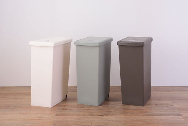 ダストボックス スライドペール45L 幅27×奥行42×高さ60.5cm 日用品 キャスター付き