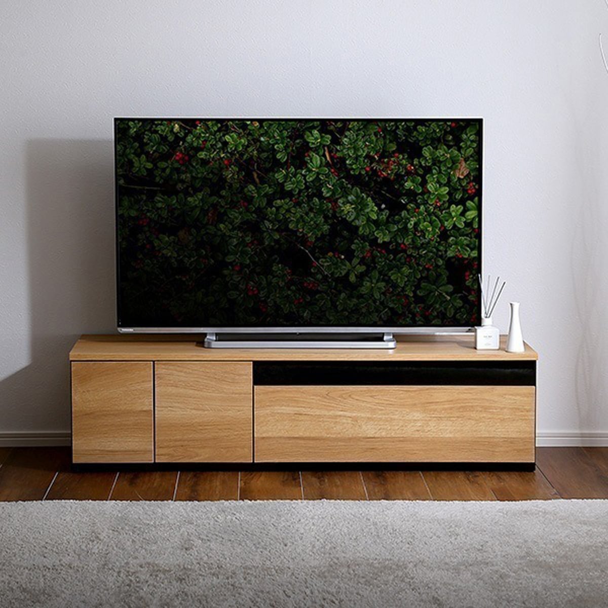 日本製 テレビ台 テレビボード 140cm幅 ローボード 国産 TV台 TVボード テレビラック
