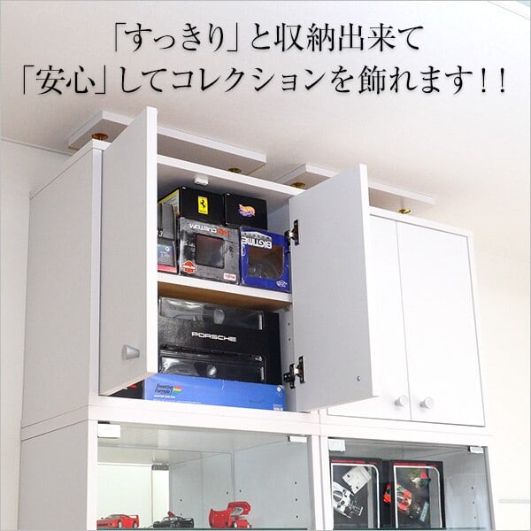 コレクションラック 深型ハイタイプ(専用上置き) ラック コレクション ボックス CD DVD