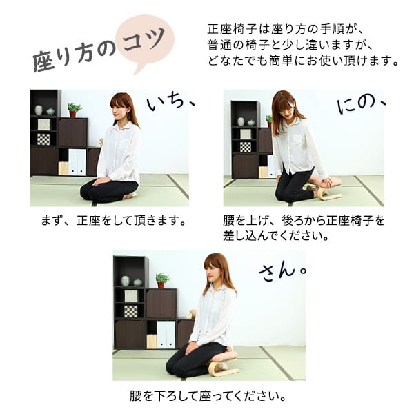 腰・膝に優しい 正座椅子 茜 あぐら座椅子 クッション 腰痛対策 腰痛 ブラウン グリーン ブルー