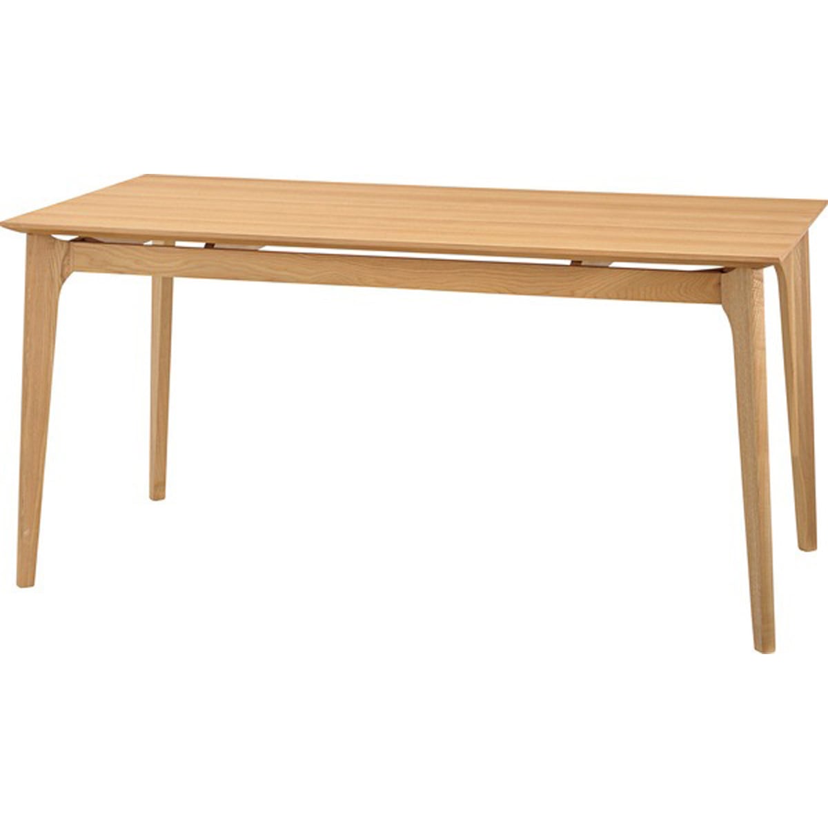 ダイニングテーブル 幅150×奥行80×高さ72cm ウレタン塗装