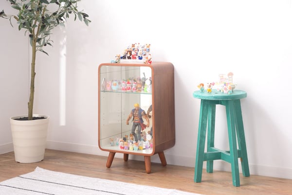 ストレージ コレクションシェルフS 幅36×奥行25×高さ60cm リビング収納 ブラウン 全2色