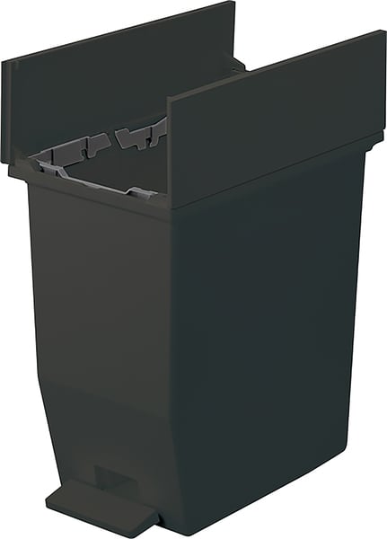 ダストボックス SOLOW ペダルオープンツイン20L 幅22×奥行36×高さ38cm 日用品 抗菌