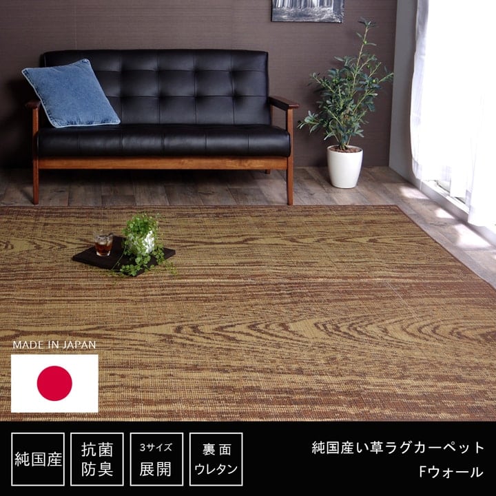 Fウォール ミニラグ 140X200 140×200cm ラグマット カーペット ラグ 絨毯 日本製