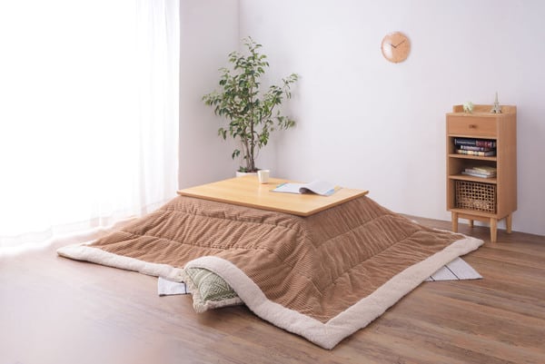 薄掛コタツ布団 長方形 こたつ こたつテーブル こたつセット コタツ 完成品 組立不要 ベージュ
