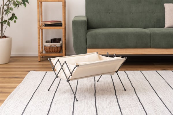 フォールディングペットベッド 幅50×奥行41×高さ26cm ベッド すのこベッド パイプベッド