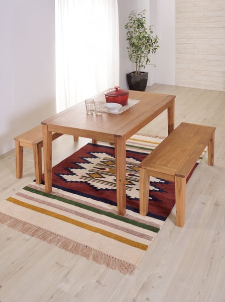 アルンダ ダイニングテーブル 幅180×奥行85×高さ72cm ダイニング家具 ダイニングセット