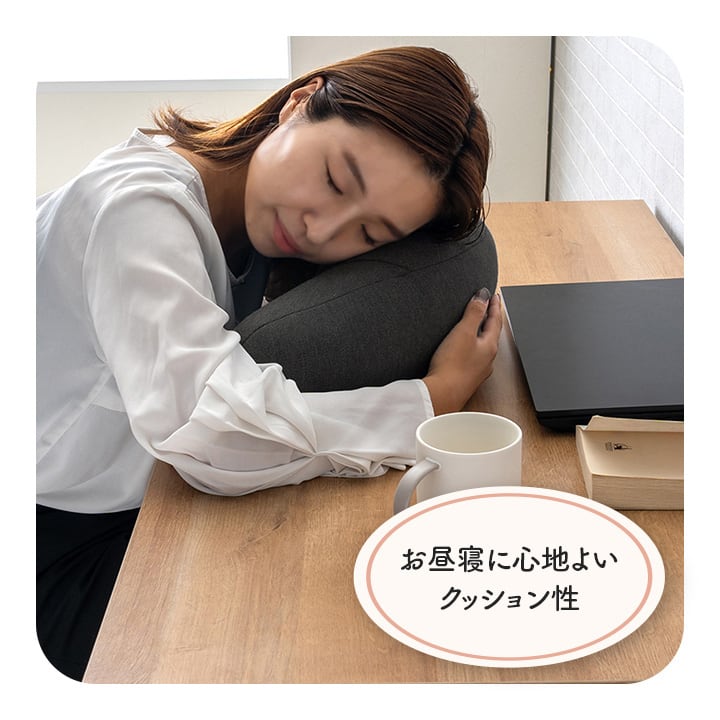 クッション フィース コシニモツカエルオヒルネ BK 45X30 45×30cm 日用品 普段は