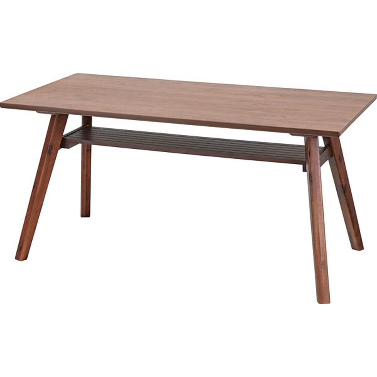 ダイニングテーブル 幅150×奥行80×高さ72cm ダイニング家具 ブラウン ナチュラル 全2色