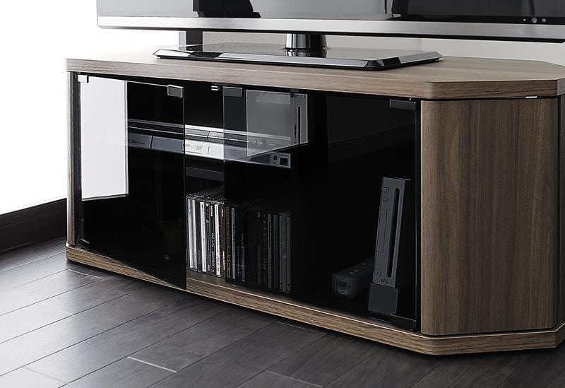テレビ台 薄型コーナーロータイプテレビボード Venus ベヌス スモールタイプ 大容量