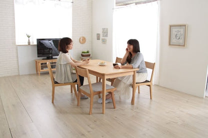 モタ ダイニングチェア 幅48×奥行55×高さ70cm ダイニング家具 完成品 グリーン 天然木