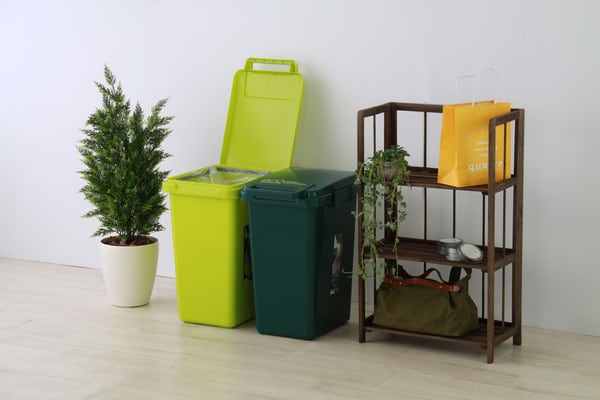 ダストボックス コンテナスタイル 45J 日用品 完成品 幅34.1×奥行45.9×高さ57.5cm