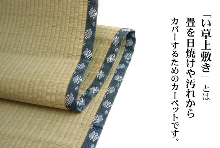 い草ラグ ほほえみ 三六4.5畳 273X273 273×273cm ラグマット カーペット ラグ