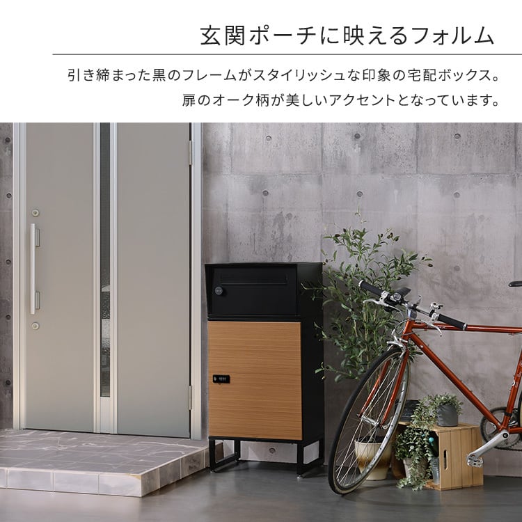ラック 宅配ボックス ワイドロータイプ 2ボックス 玄関収納 シューズラック 下駄箱 靴箱
