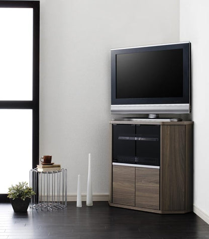 テレビ台 薄型コーナーロータイプテレビボード Venus ベヌス スモールタイプ 大容量