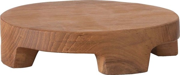 ウッドべースS 幅20×奥行20×高さ5cm ベースオブジェ 完成品 組立不要