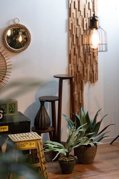 ガーデン & リゾート プランターベースM 幅28×奥行28×高さ65cm エクステリア 棚付き