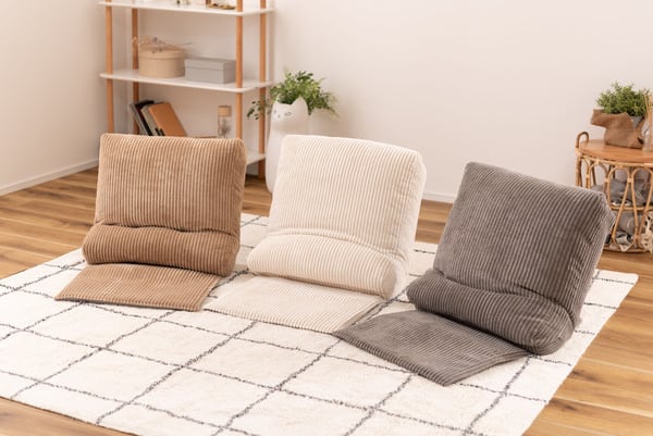 マルチフロアチェア 幅52×奥行74×高さ20cm チェア ダイニングチェア デザインチェア 完成品